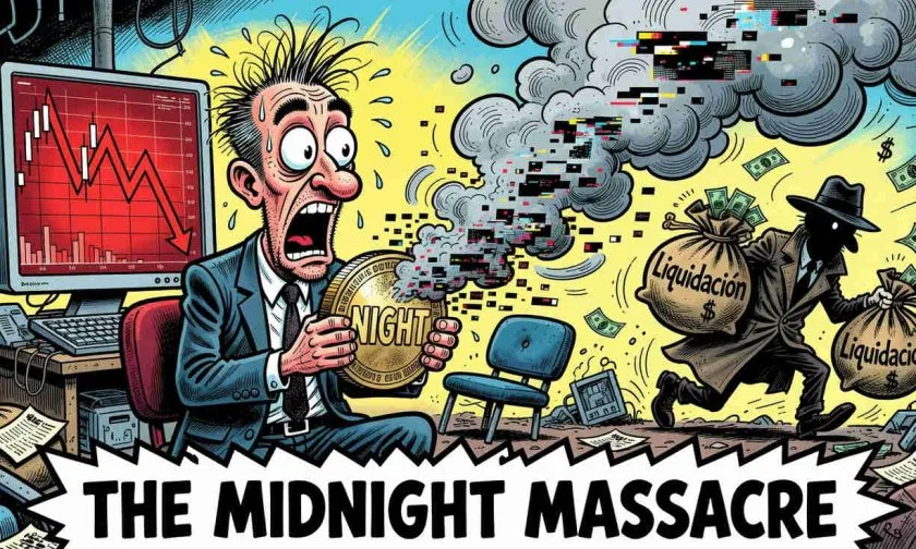 Midnight ($NIGHT) colapsa un 18% en medio de liquidación masiva
