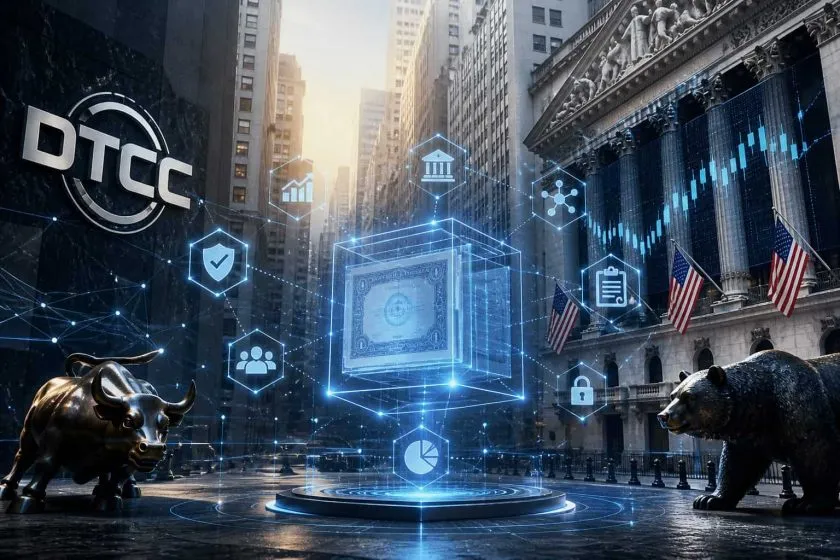 JPMorgan, BlackRock y Goldman tokenizarán acciones y tesoros de EE. UU. en piloto de DTCC