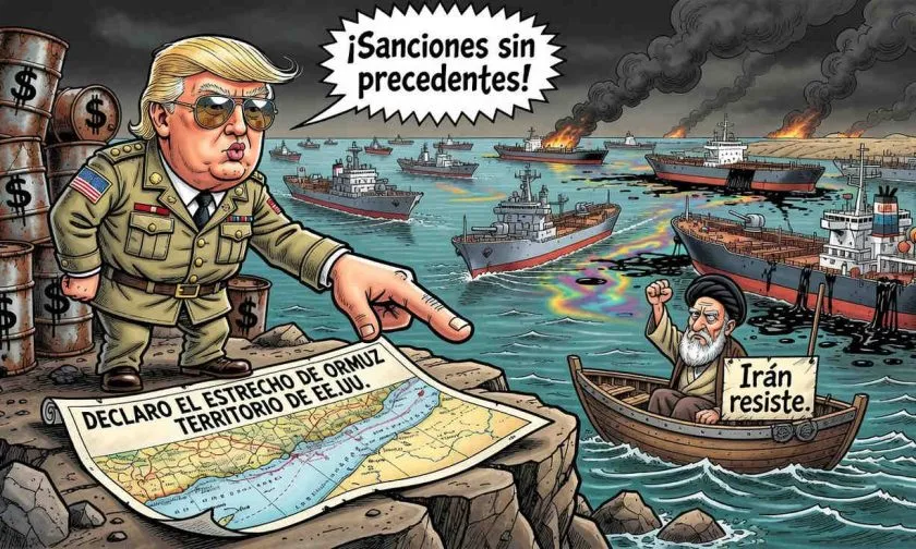 Trump busca sanciones económicas sin precedentes contra Irán en medio de tensiones