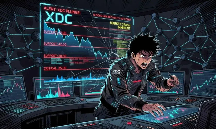 XDC cae 0,94% en sesión volátil