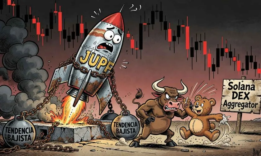 Jupiter (JUP) se dispara un 6.39% en medio de un mercado cripto incierto: ¿rebote técnico o cambio de tendencia?