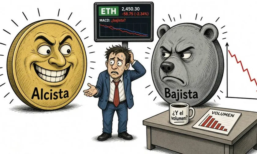 Ethereum ($ETH) consolida sobre las SMA mientras el volumen se enfría: análisis del 14-09-2026