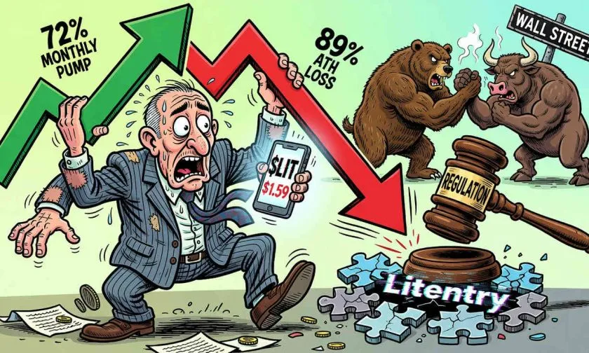 Litentry se desploma un 52% interanual pero rebota un 72% en 30 días: ¿quién gana la guerra del $LIT?