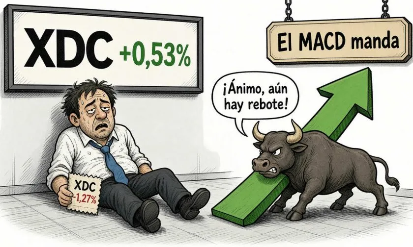 XDC Network se recupera un 0,53% tras caída del 4% por nerviosismo regulatorio