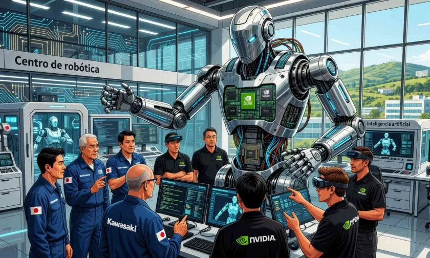 Kawasaki Heavy y Nvidia planean un centro de robótica en Silicon Valley, según Nikkei
