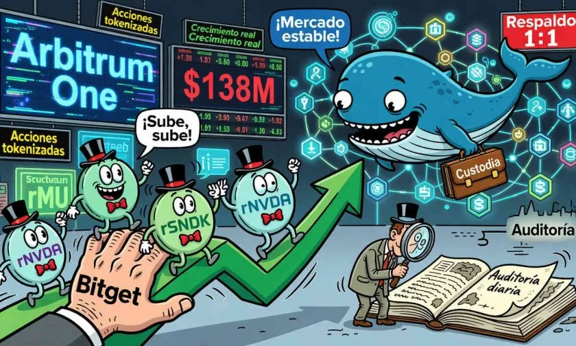 Reality Protocol alcanza USD $138 millones en Arbitrum One con acciones tokenizadas