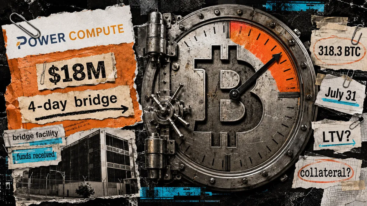 Bitcoin miner gambles on a 4-day bridge loan equal to 97% of its BTC treasury value – the deadline passed without in total silence
