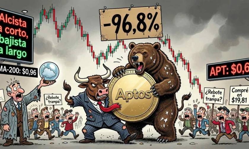 APT se dispara 5,33% mientras los bajistas mantienen el control a largo plazo