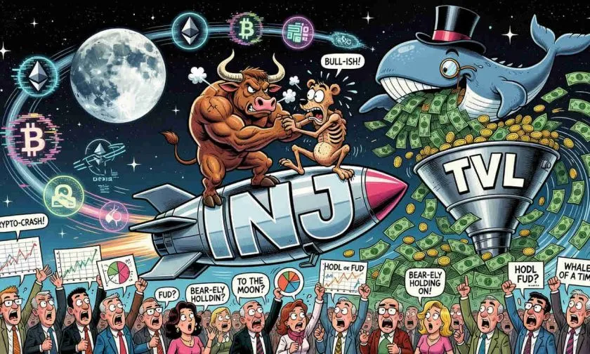 Injective Protocol (INJ) sube 6,95% impulsado por el ecosistema DeFi y el puente Wormhole