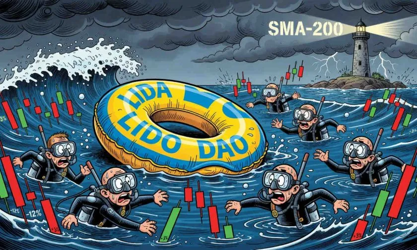 LDO se desploma 4.6% mientras el volumen colapsa: ¿señal de agotamiento bajista?