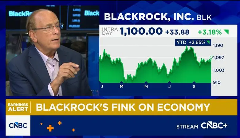 BlackRock CEO warns data center halts could trigger a U.S. recession amid debt fears