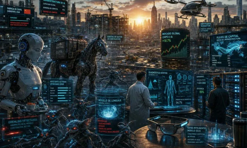 La IA entra en una nueva fase mientras chips, robots y mercados se reordenan