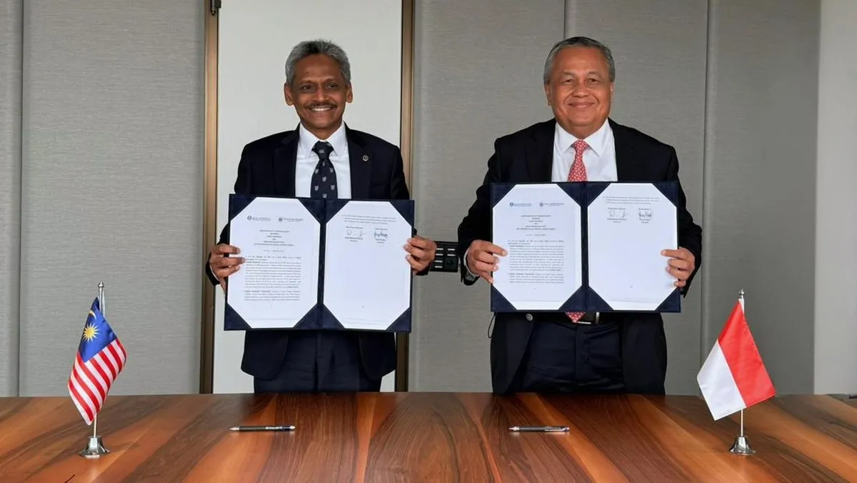 BI dan Bank Negara Malaysia Teken MoU Perkuat Kebijakan Bank Sentral