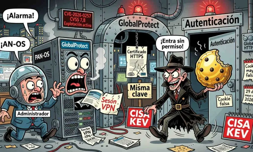 El caso de CVE-2026-0257, la cookie falsa que abrió el acceso VPN de GlobalProtect
