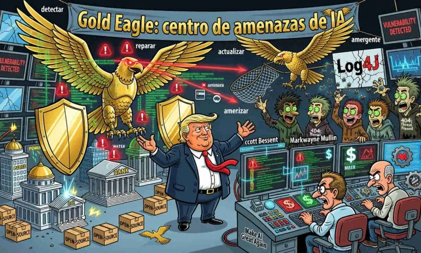 Administración Trump lanza “Gold Eagle”, agencia para combatir amenazas cibernéticas impulsadas por IA
