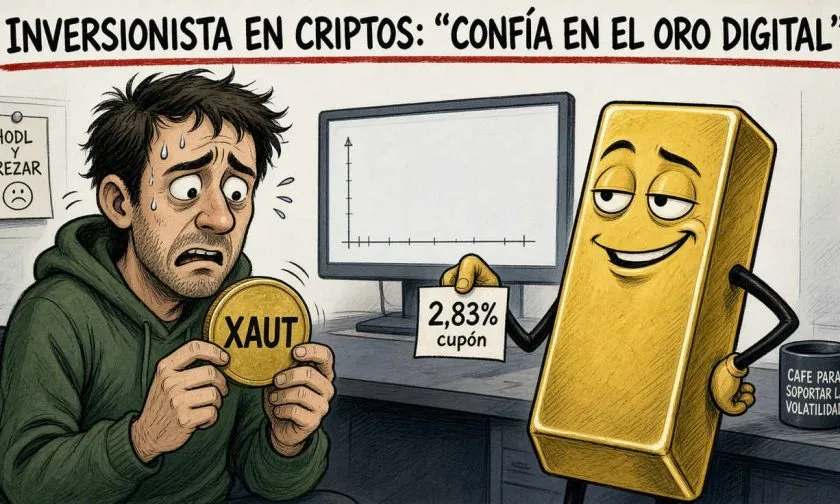 Bybit fija un rendimiento del 2.83 por ciento anual para XAUT en un cupo de 2,000 unidades