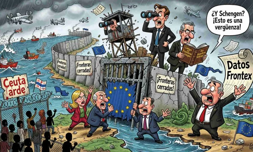 Italia suspende Schengen con España y cierra fronteras marítimas y aéreas por crisis en Ceuta