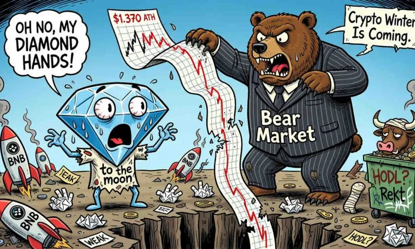 BNB se desmorona un 60% desde su ATH: ¿es el fin de la era Binance Coin?