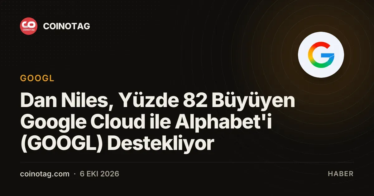Google Cloud'un yüzde 82 büyümesi, Alphabet için iyimserlik sağlıyor