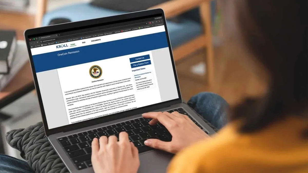 Vítimas do esquema financeiro da OneCoin recebem chance de recuperar fundos perdidos