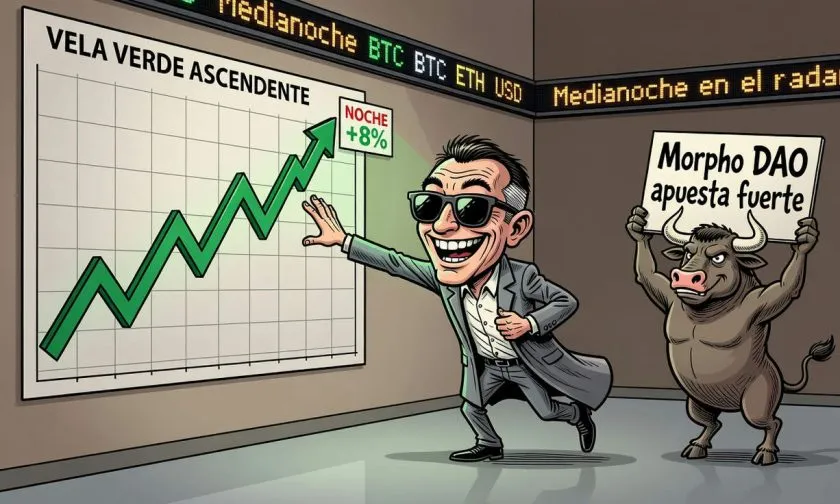 Midnight (NIGHT) se recupera un 8% tras apoyo financiero de Morpho DAO