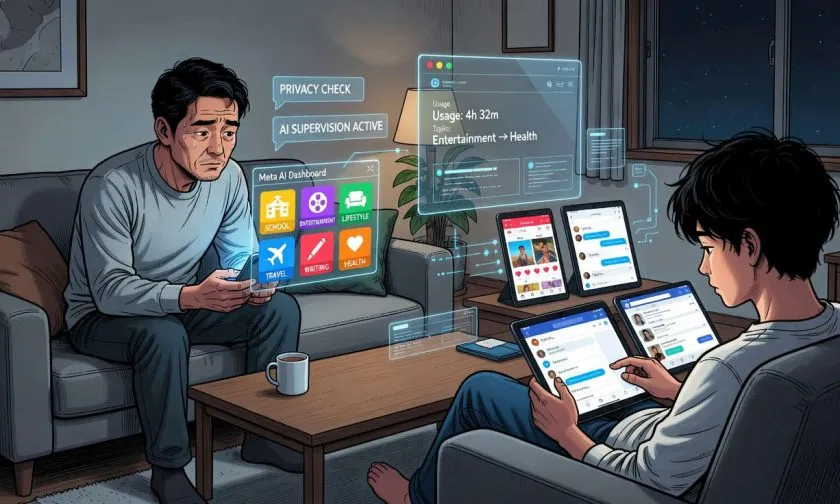 Meta permitirá a padres ver los temas que sus hijos consultan con Meta AI