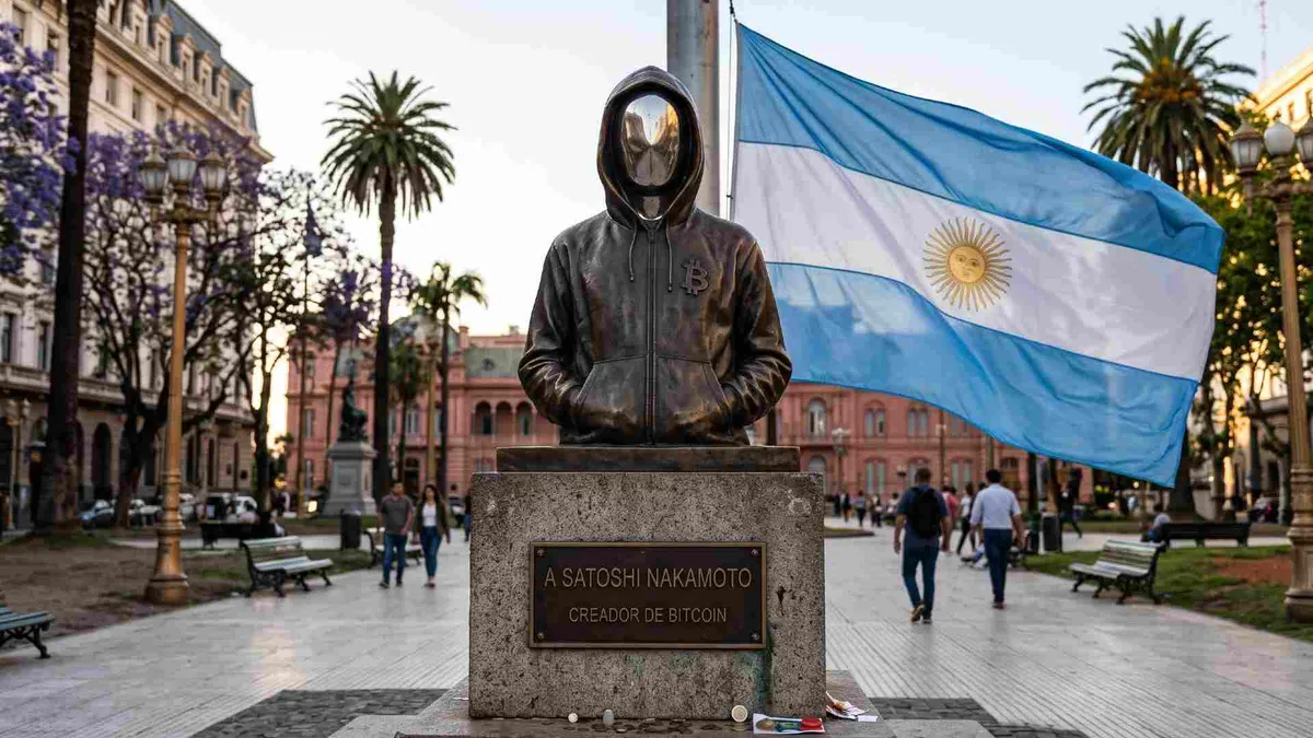 Argentina terá primeira estátua em homenagem a Satoshi Nakamoto da América Latina