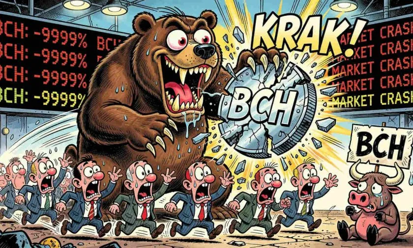 Bitcoin Cash se desploma un 4,59%: ¿se dirige a nuevos mínimos en 2026?