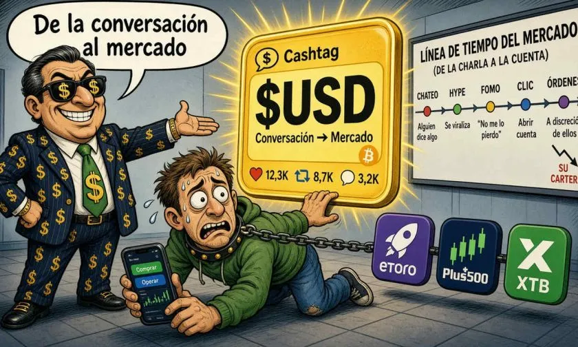 X habilita acceso a operaciones con acciones y criptomonedas mediante sus Cashtags en EE. UU.