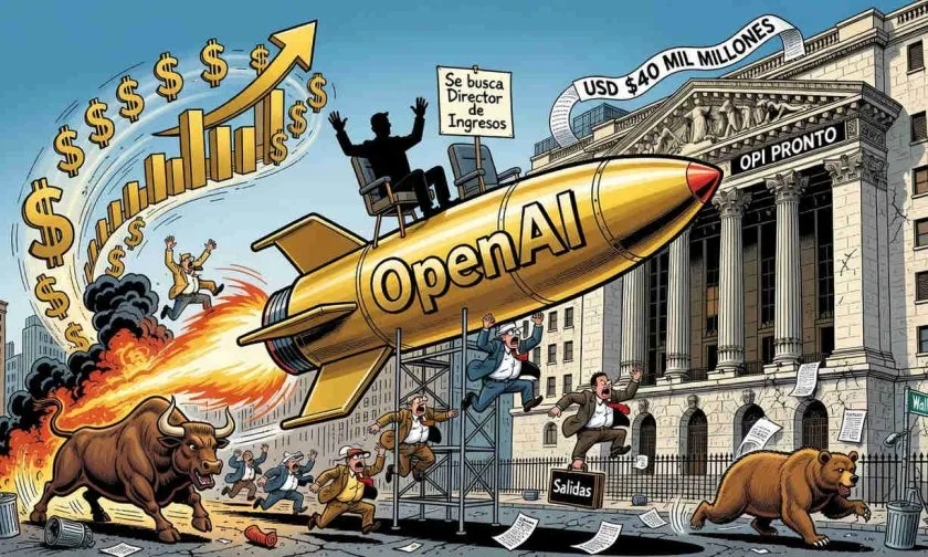 OpenAI alcanza ingresos anuales de más de USD $40 mil millones ante renuncia de su directora