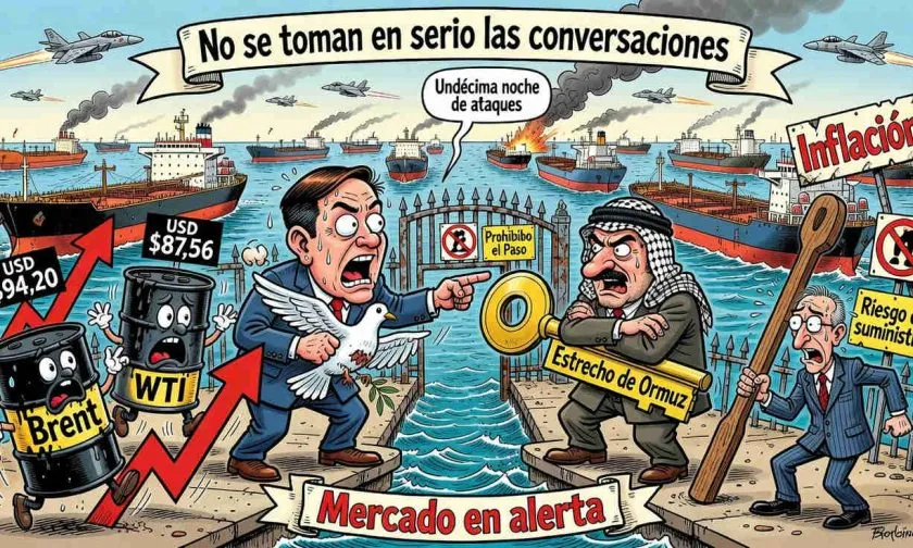 Petróleo sube 4% mientras Rubio acusa a Irán de no tomarse en serio la paz