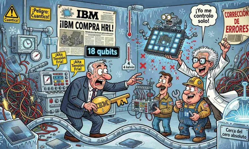IBM compra HRL tras revelar un chip cuántico de silicio que se autoejecuta