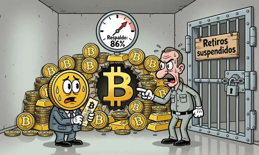 Déficit de 598,5 BTC mantiene los retiros suspendidos en Liquid
