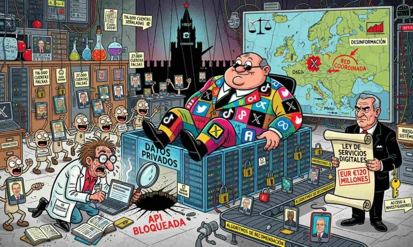 Big Tech enfrenta acusaciones de bloquear investigaciones sobre desinformación en Europa