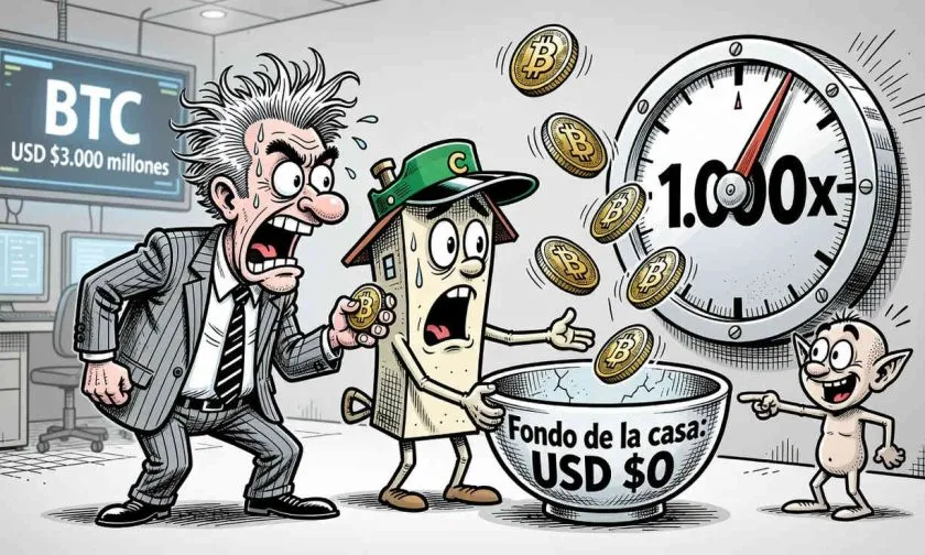 Papertrade reporta USD $3.000 millones en interés abierto de Bitcoin, pero su fondo empieza vacío