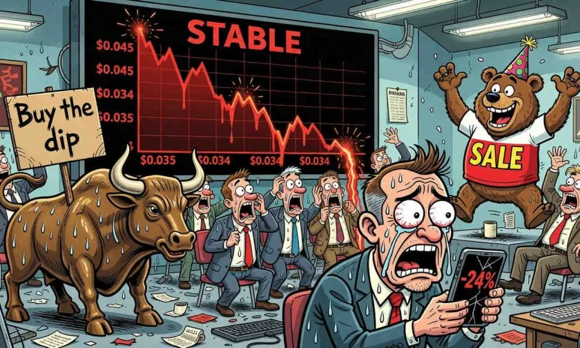 Stable (STABLE) cae un 1,60% el 4 de julio de 2026 y prueba soportes críticos