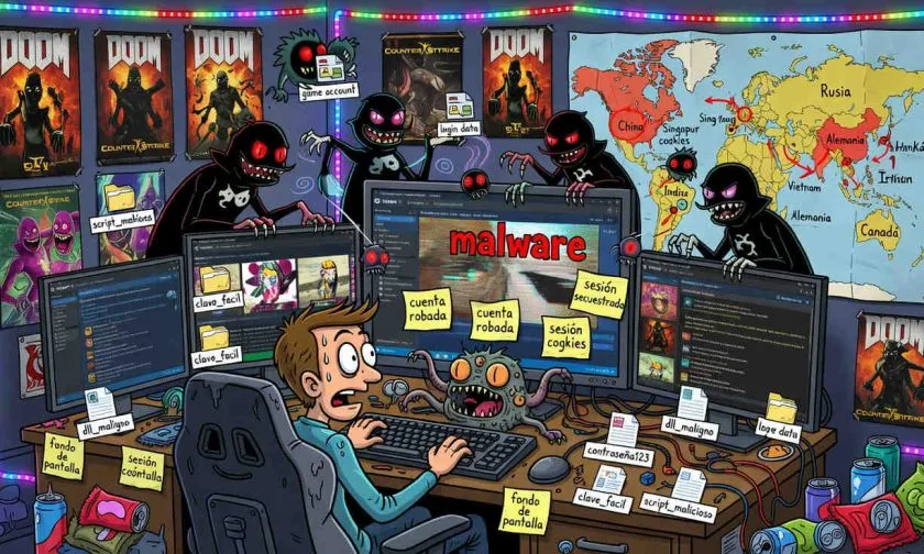 Kaspersky alerta por malware en Steam Workshop oculto en fondos de pantalla infectados