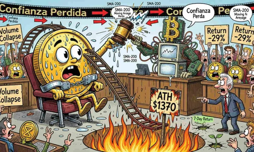$BNB rompe soporte crítico ante desplome del volumen: ¿señal de capitulación o simple corrección?