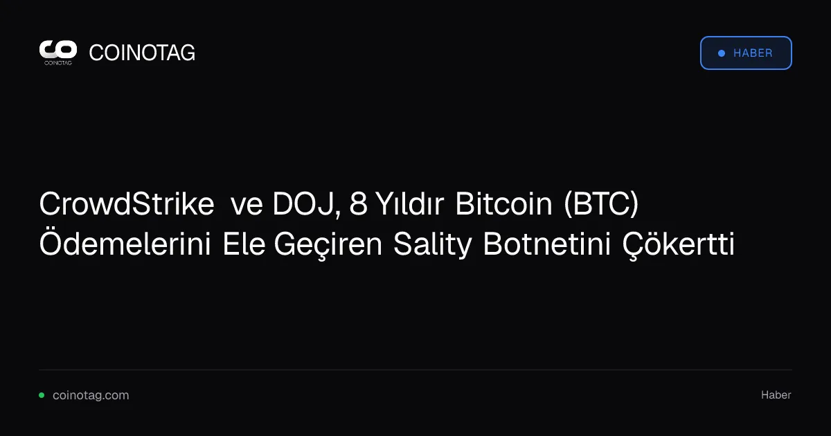 Sality botnet çökertildi, 15.000 makine izole edildi ve kripto ödemeleri korundu