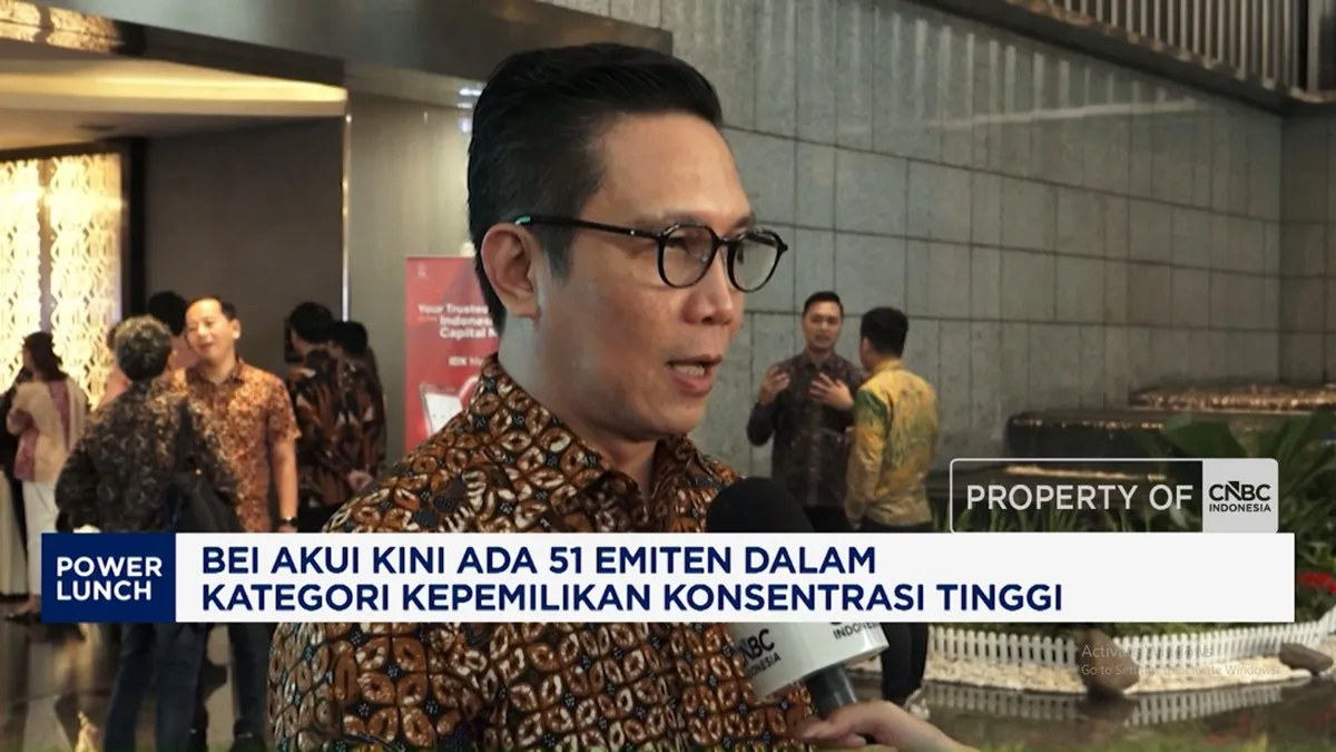 BEI Akui Ada 51 Emiten Dalam Kategori Kepemilikan Konsentrasi Tinggi