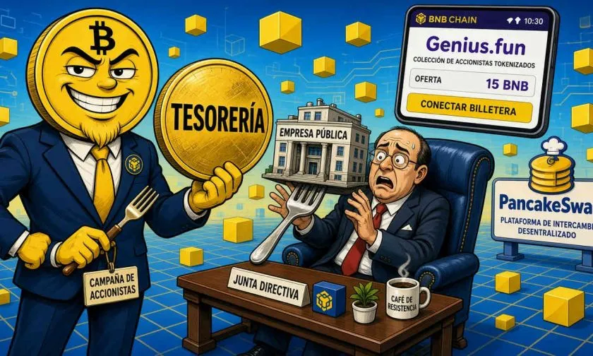 Genius.fun lanza en BNB Chain una plataforma para organizar propiedad corporativa