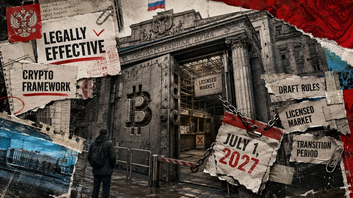 Russia activates crypto market framework with limited current operations