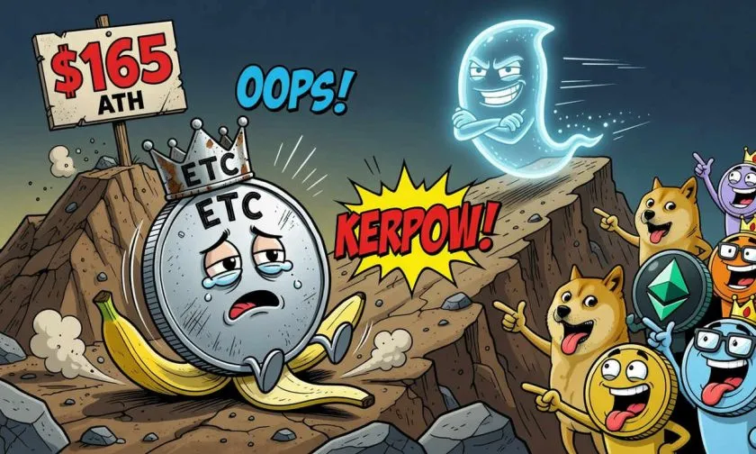 ETC se hunde un 3% tras perder el soporte de los $7.40 y el volumen se desploma