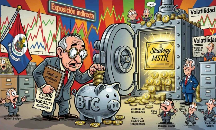 Fondo de pensiones de Luisiana eleva su exposición a Bitcoin mediante Strategy