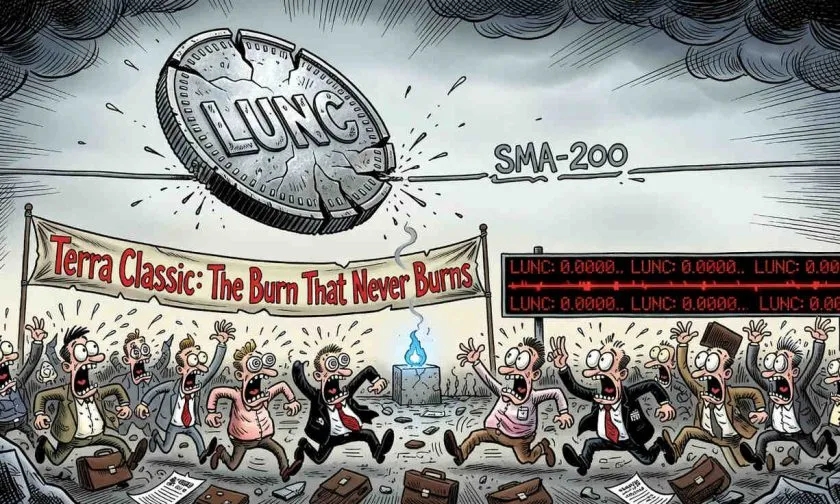 LUNC sufre corrección letal: cae 23% en un mes y pone en jaque la confianza del mercado el 1 de julio de 2026