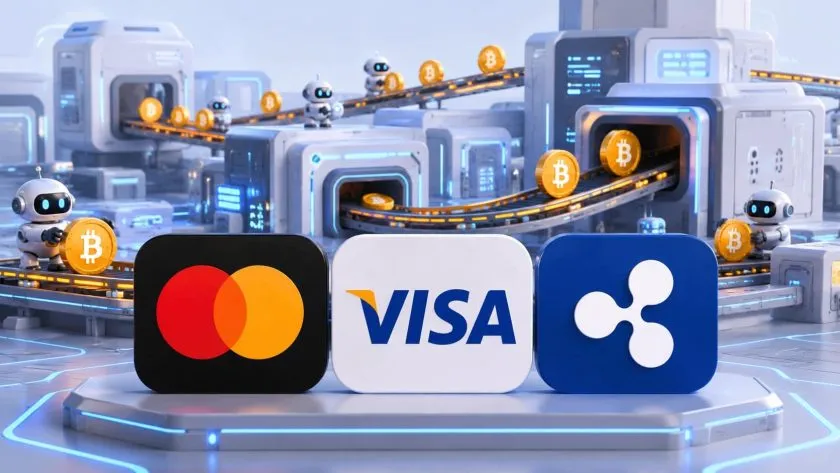 Ripple, Visa y Mastercard respaldan x402 para impulsar pagos de agentes de IA