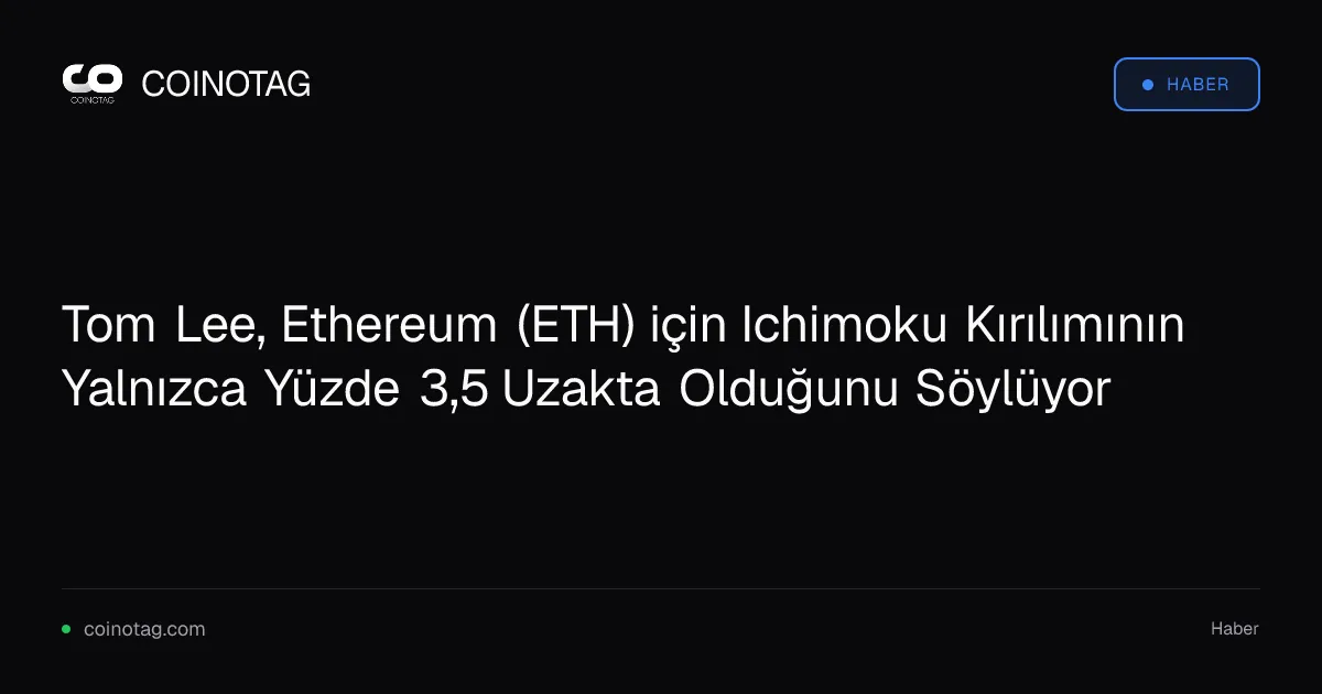 Ethereum Ichimoku bulutu kırılımı 1.870 dolar desteğine yakın