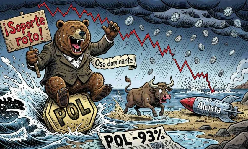 Polygon (POL) profundiza caída: -2,19% en 24 horas y -93,45% desde su máximo histórico