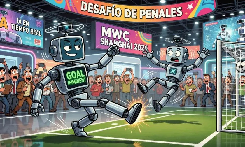 China muestra su poder en IA con competencia de robots humanoides en evento en Shanghái