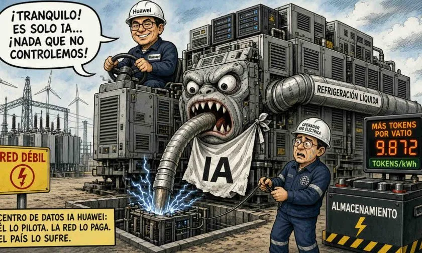 Huawei quiere que los centros de datos de IA ayuden a estabilizar la red eléctrica